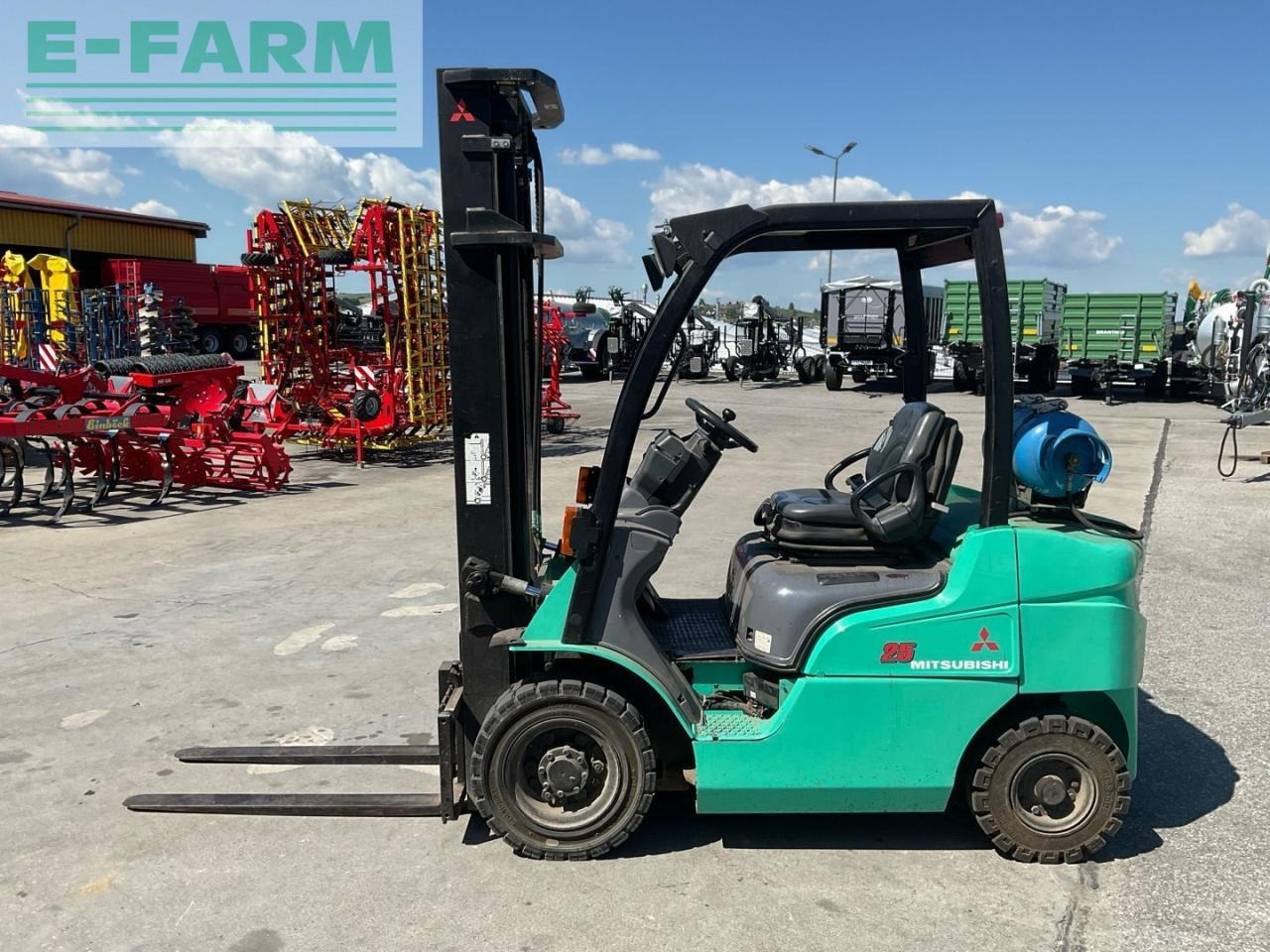 Mitsubishi FG25N Gasstapler - Chariot élévateur: photos 2 Mitsubishi FG25N Gasstapler - Chariot élévateur: photos 2