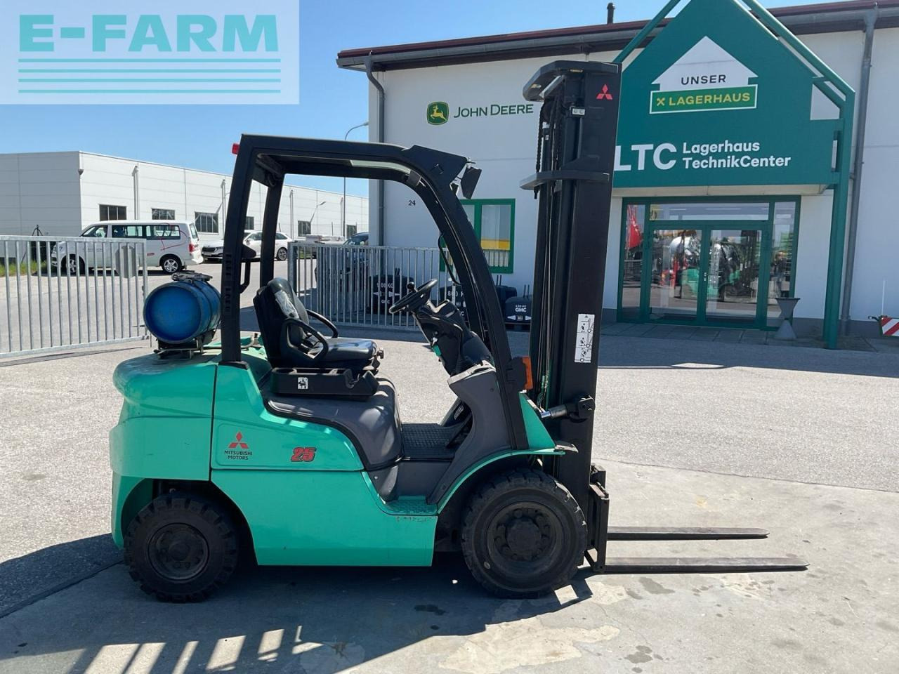 Mitsubishi FG25N Gasstapler - Chariot élévateur: photos 5 Mitsubishi FG25N Gasstapler - Chariot élévateur: photos 5
