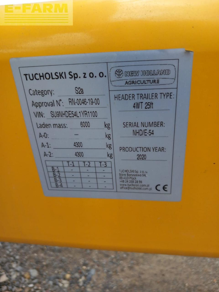 New Holland CH 7.70 - Moissonneuse-batteuse: photos 5 New Holland CH 7.70 - Moissonneuse-batteuse: photos 5