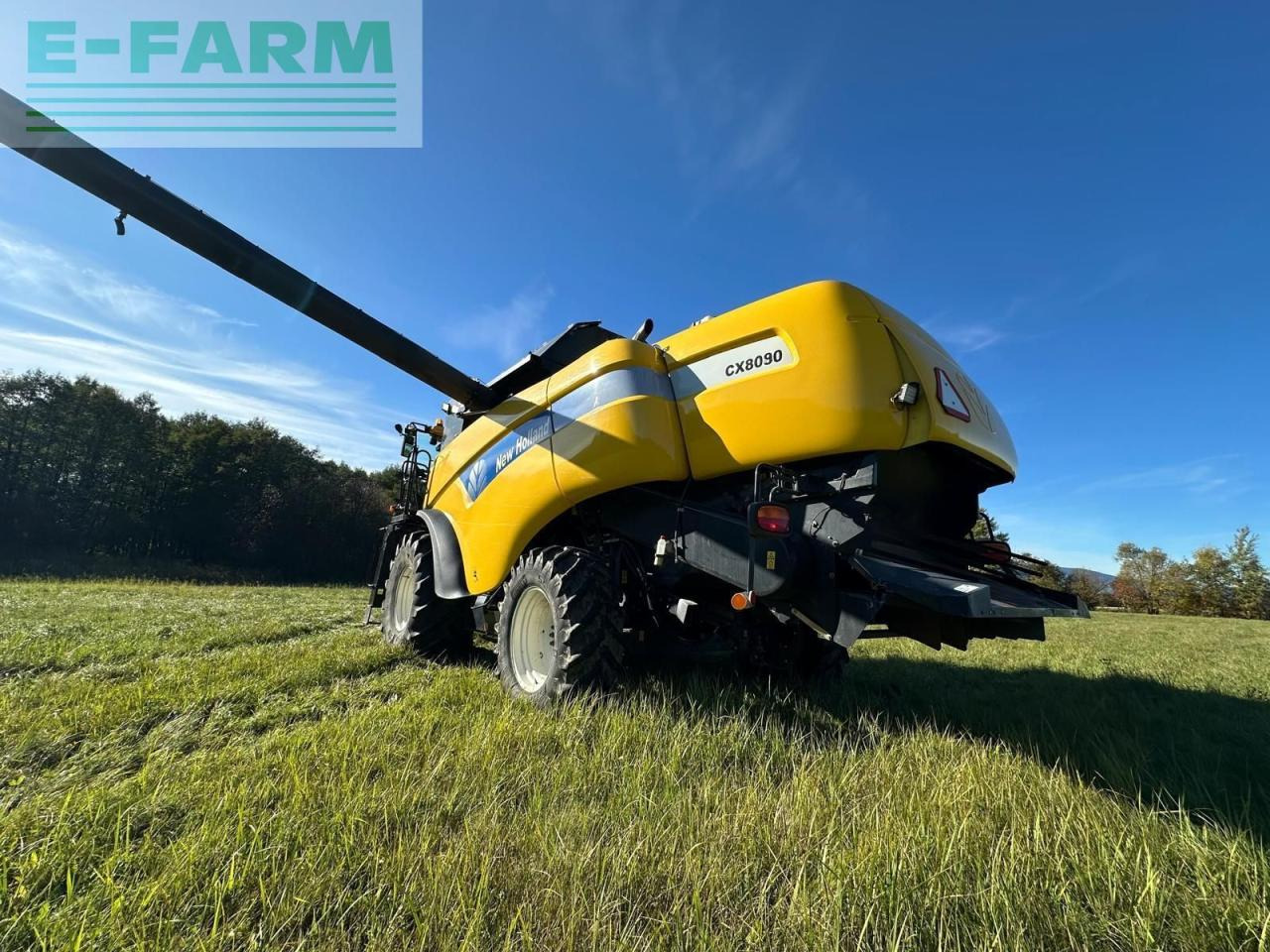 New Holland CX 8080 - Moissonneuse-batteuse: photos 4 New Holland CX 8080 - Moissonneuse-batteuse: photos 4