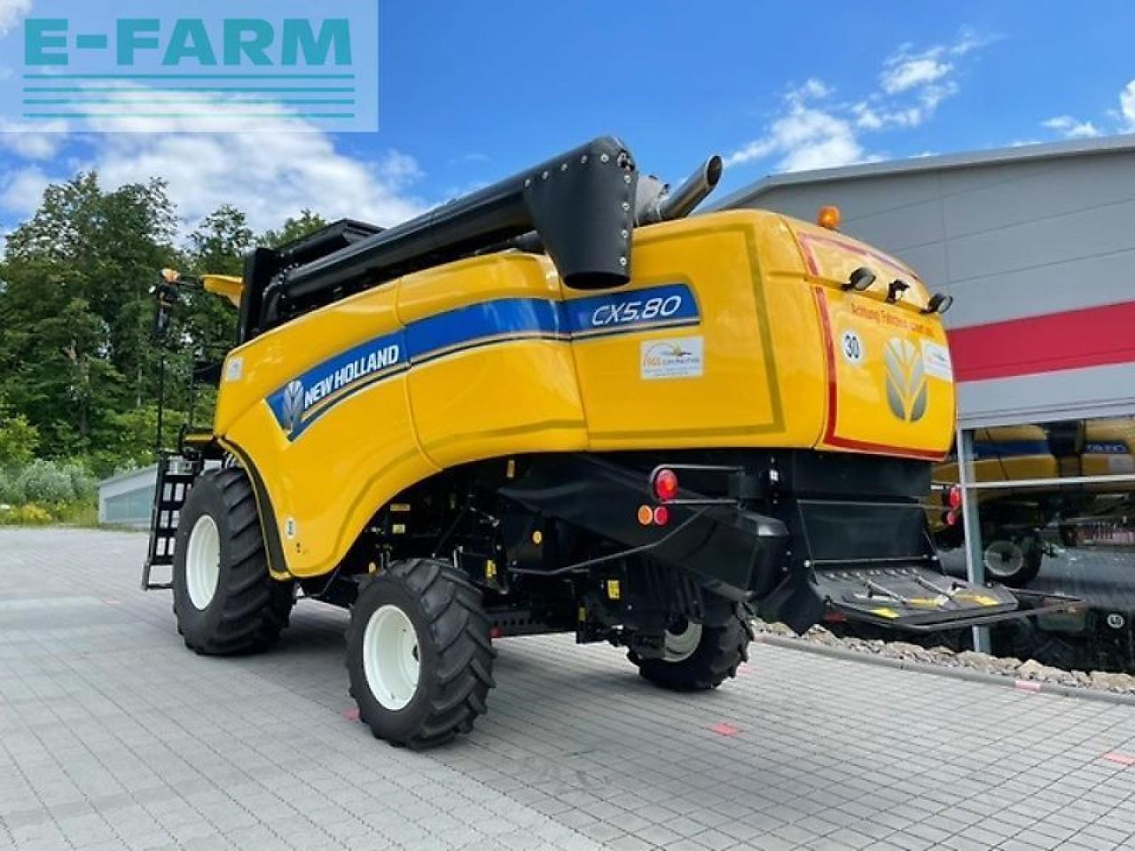 New Holland cx 5.80 - Moissonneuse-batteuse: photos 3 New Holland cx 5.80 - Moissonneuse-batteuse: photos 3
