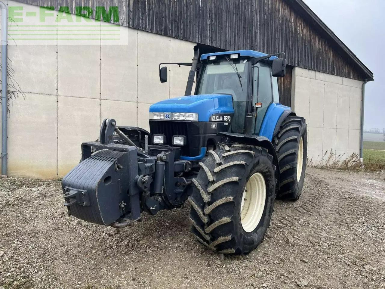 New Holland g 210 / 8870 - Tracteur agricole: photos 1 New Holland g 210 / 8870 - Tracteur agricole: photos 1