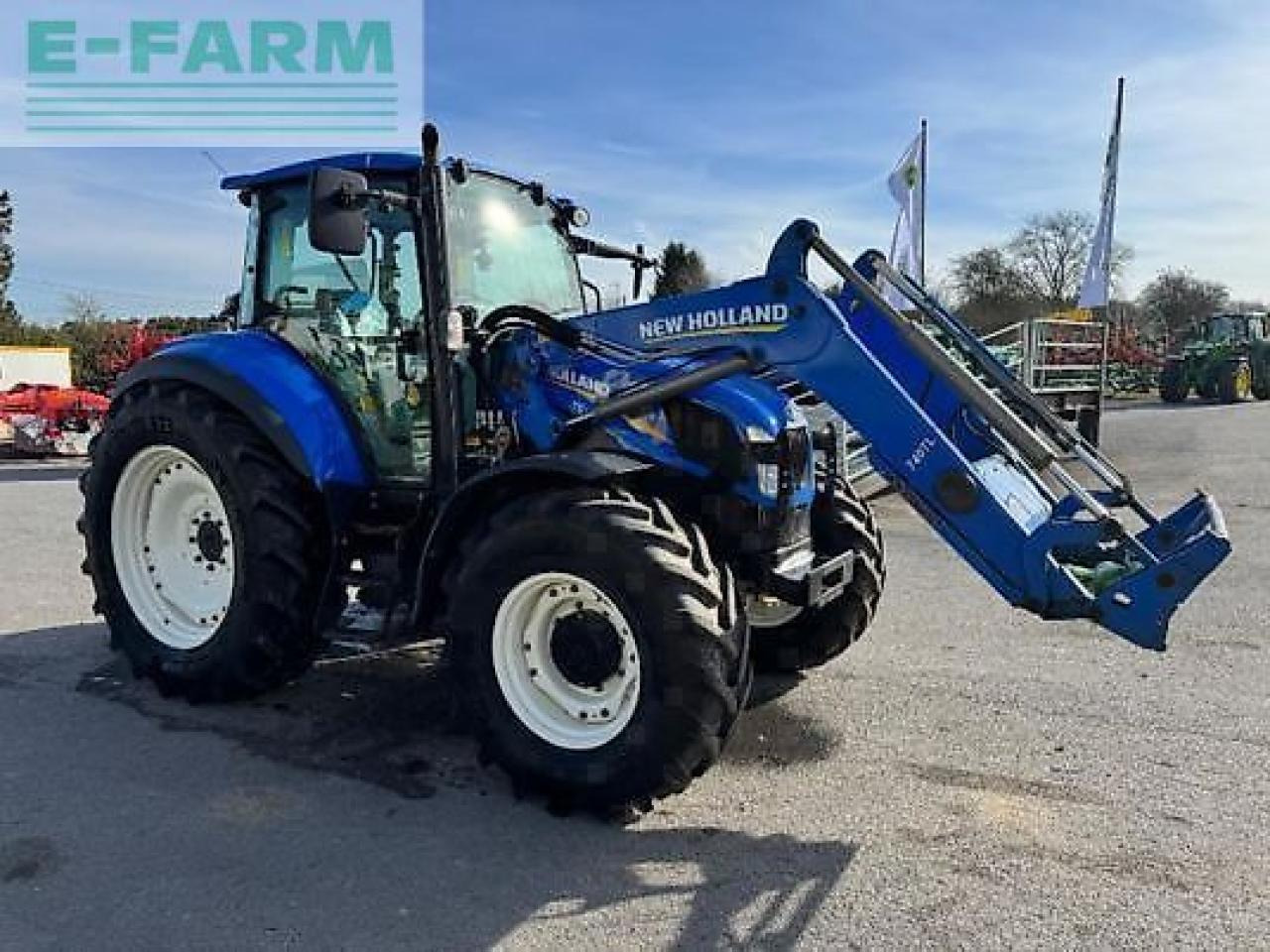 New Holland t5.95 - Tracteur agricole: photos 3 New Holland t5.95 - Tracteur agricole: photos 3
