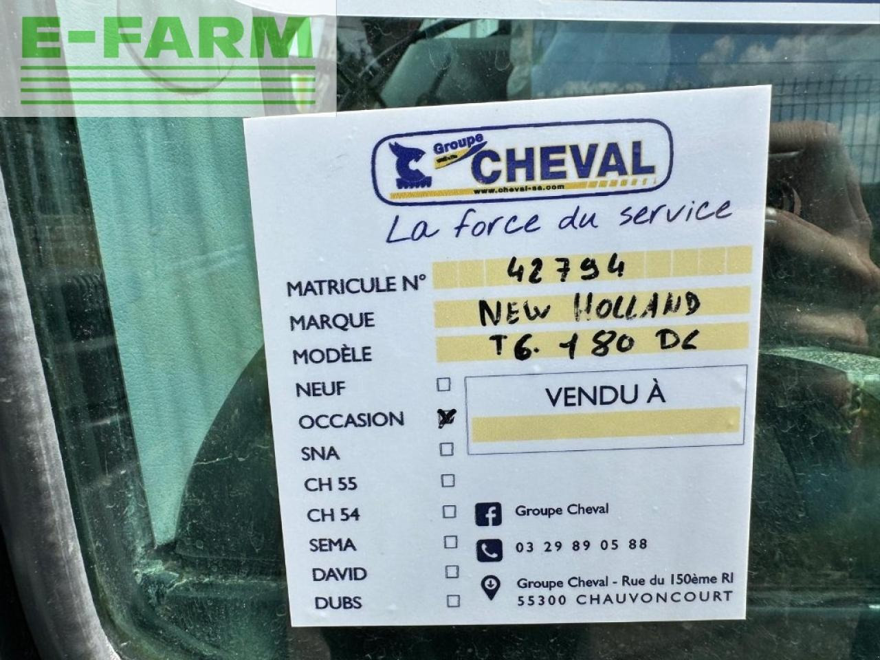 New Holland t6.180dct - Tracteur agricole: photos 5 New Holland t6.180dct - Tracteur agricole: photos 5