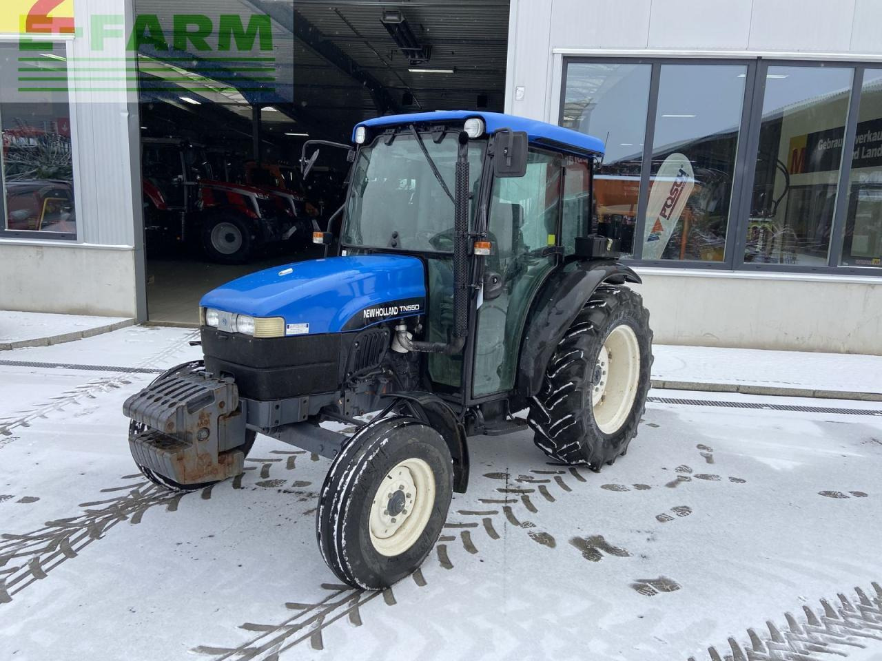 New Holland tn-d 55 D - Tracteur agricole: photos 1 New Holland tn-d 55 D - Tracteur agricole: photos 1