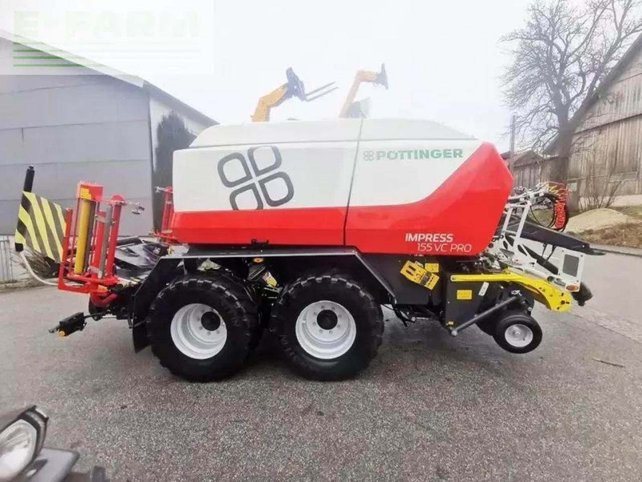 Pöttinger impress 155 vc pro press-wickelkombination - Presse à balles cubiques: photos 3 Pöttinger impress 155 vc pro press-wickelkombination - Presse à balles cubiques: photos 3