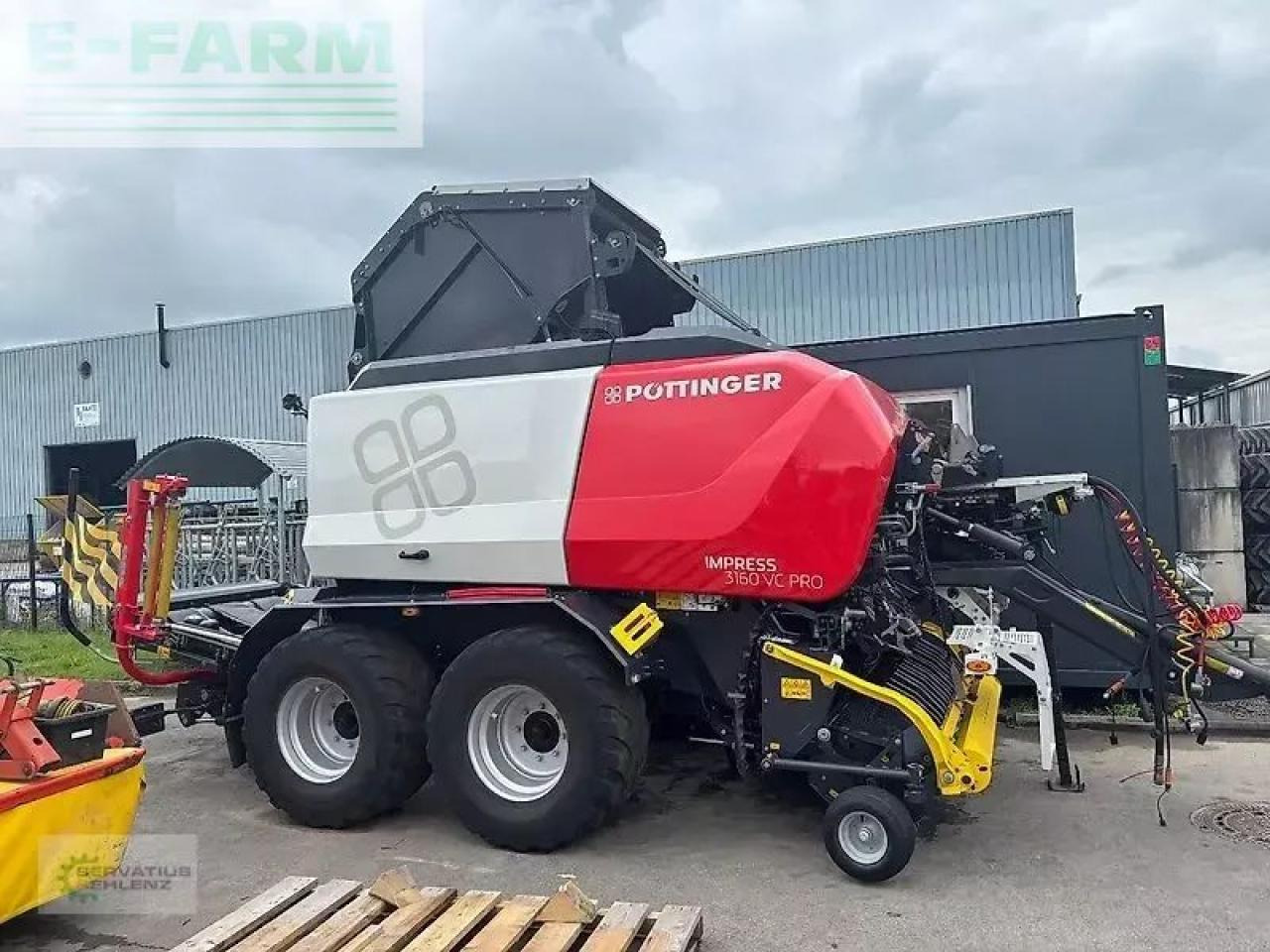 Pöttinger impress 3160 vc pro - Presse à balles cubiques: photos 2 Pöttinger impress 3160 vc pro - Presse à balles cubiques: photos 2