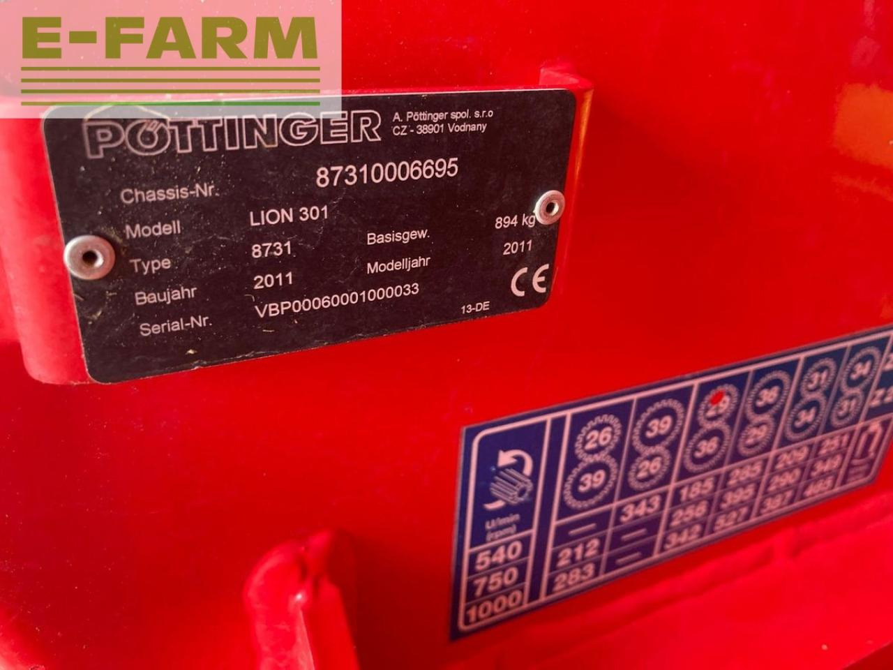 Pöttinger lion 301 + vitasem 302 add - Combiné de semis: photos 4 Pöttinger lion 301 + vitasem 302 add - Combiné de semis: photos 4