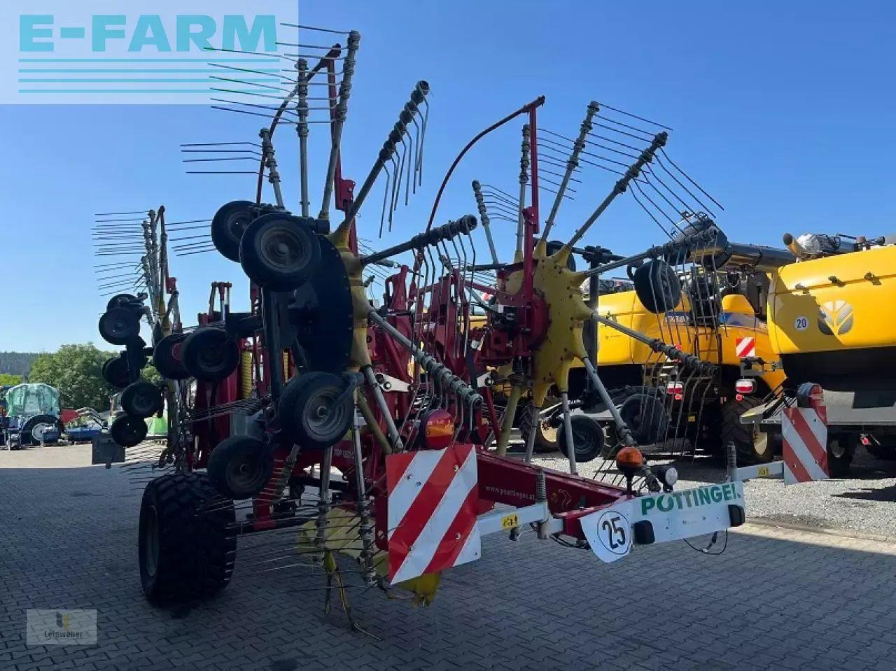 Pöttinger top 1252 c s-line - Faneuse: photos 4 Pöttinger top 1252 c s-line - Faneuse: photos 4