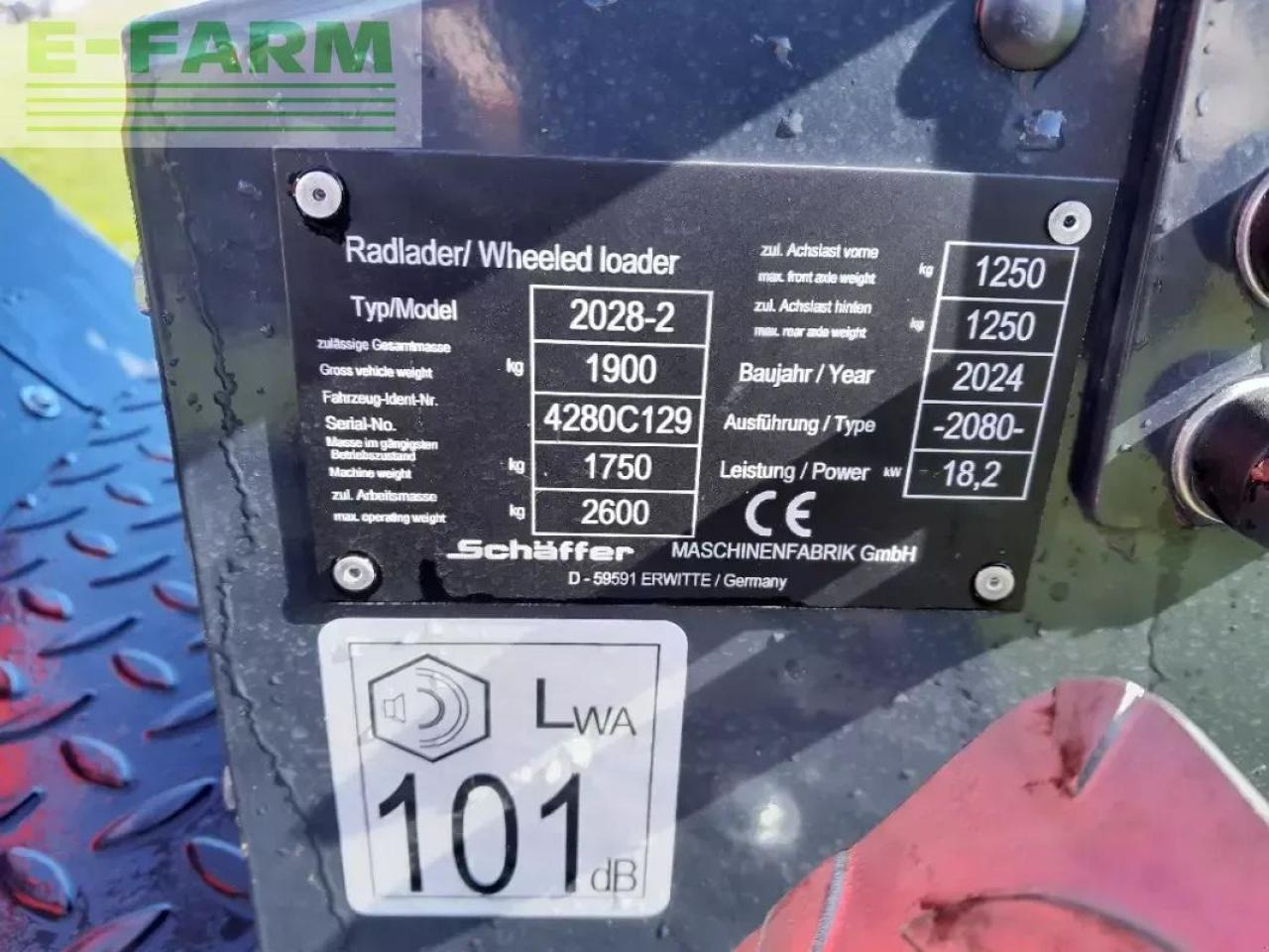 Schäffer 2028-2 - Mini pelle: photos 5 Schäffer 2028-2 - Mini pelle: photos 5