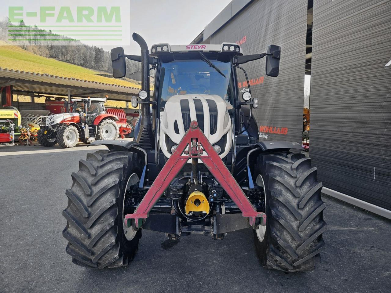 Steyr 4125 profi cvt CVT - Tracteur agricole: photos 3 Steyr 4125 profi cvt CVT - Tracteur agricole: photos 3