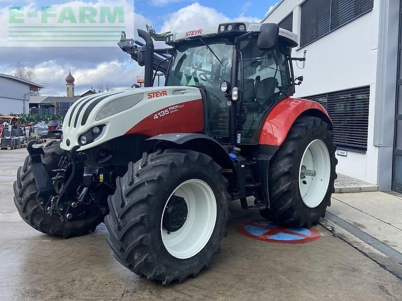 Steyr 4135 profi cvt CVT - Tracteur agricole: photos 4 Steyr 4135 profi cvt CVT - Tracteur agricole: photos 4