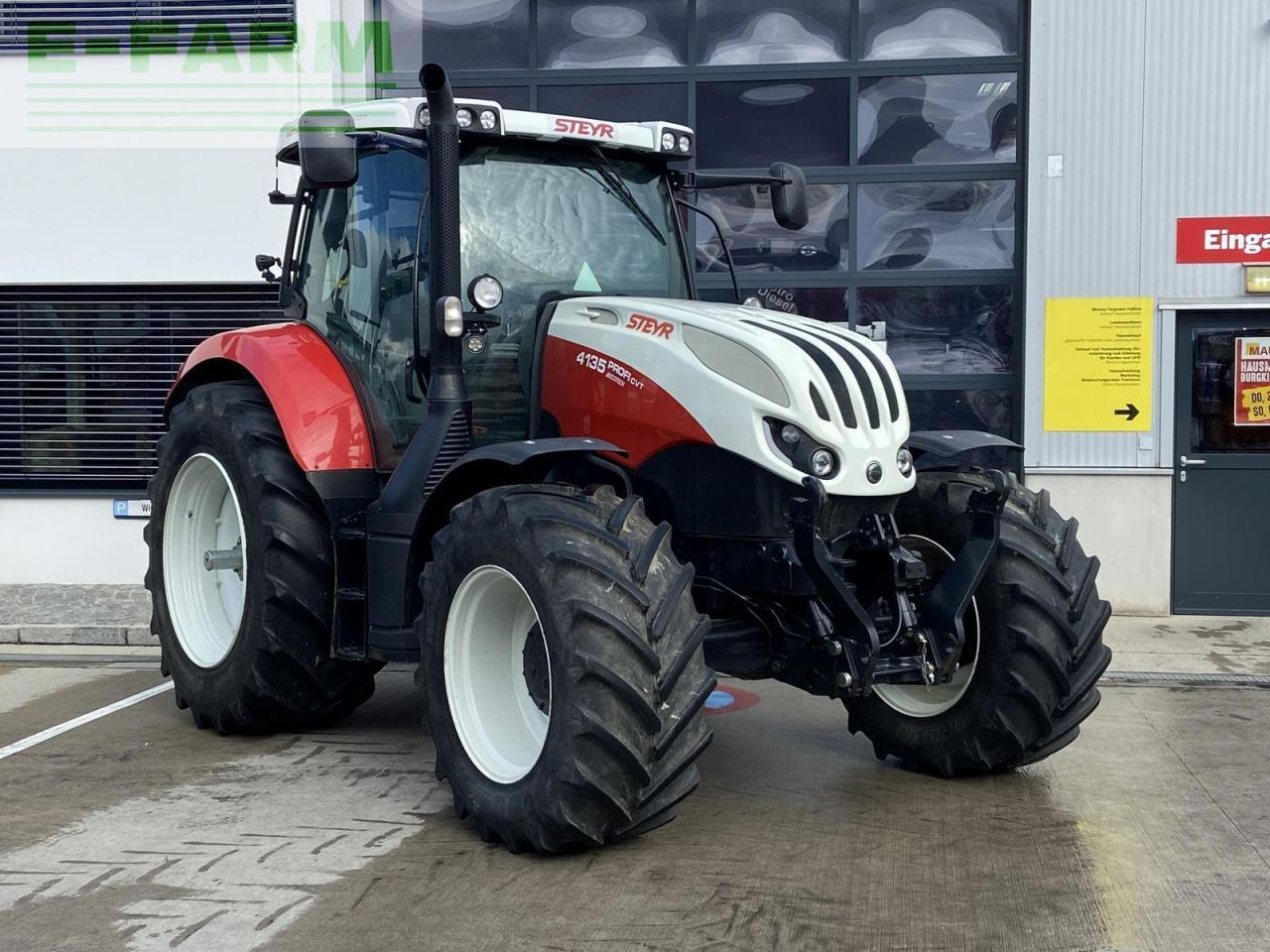 Steyr 4135 profi cvt CVT - Tracteur agricole: photos 2 Steyr 4135 profi cvt CVT - Tracteur agricole: photos 2