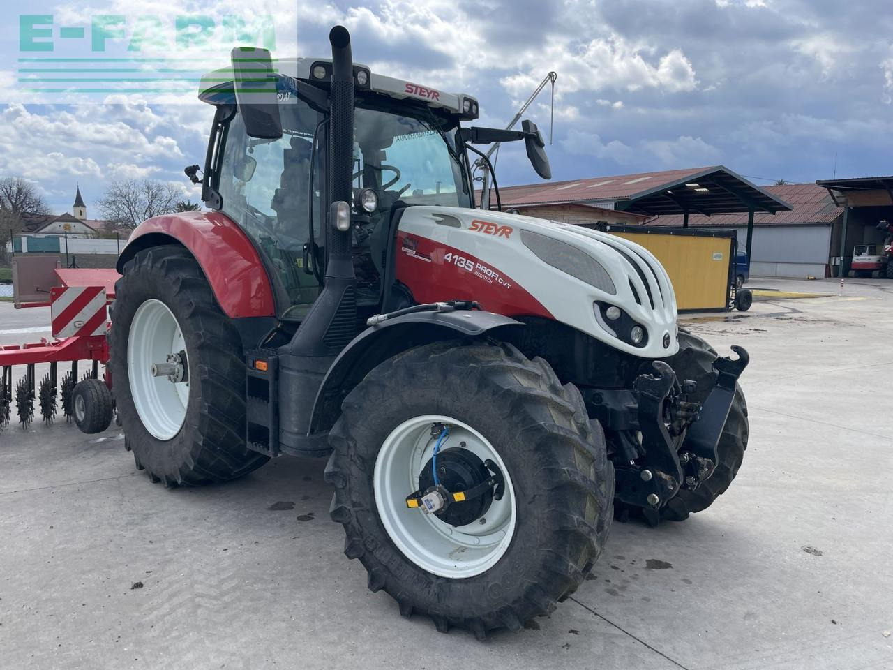 Steyr 4135 profi cvt CVT - Tracteur agricole: photos 3 Steyr 4135 profi cvt CVT - Tracteur agricole: photos 3