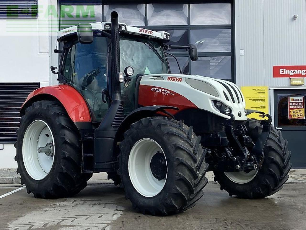 Steyr 4135 profi cvt CVT - Tracteur agricole: photos 1 Steyr 4135 profi cvt CVT - Tracteur agricole: photos 1