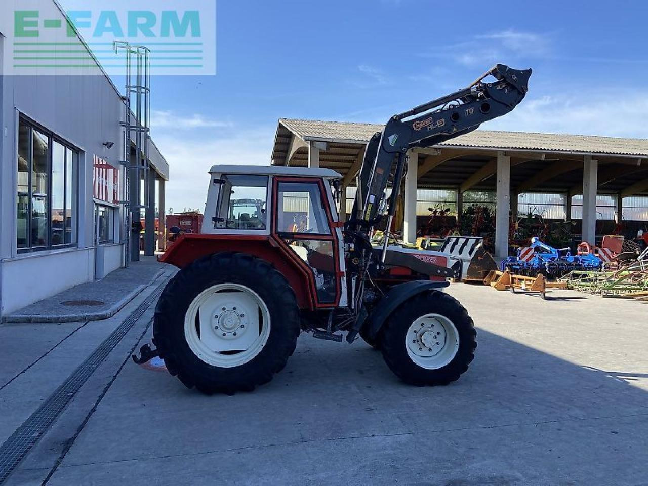 Steyr 8065 - Tracteur agricole: photos 4 Steyr 8065 - Tracteur agricole: photos 4