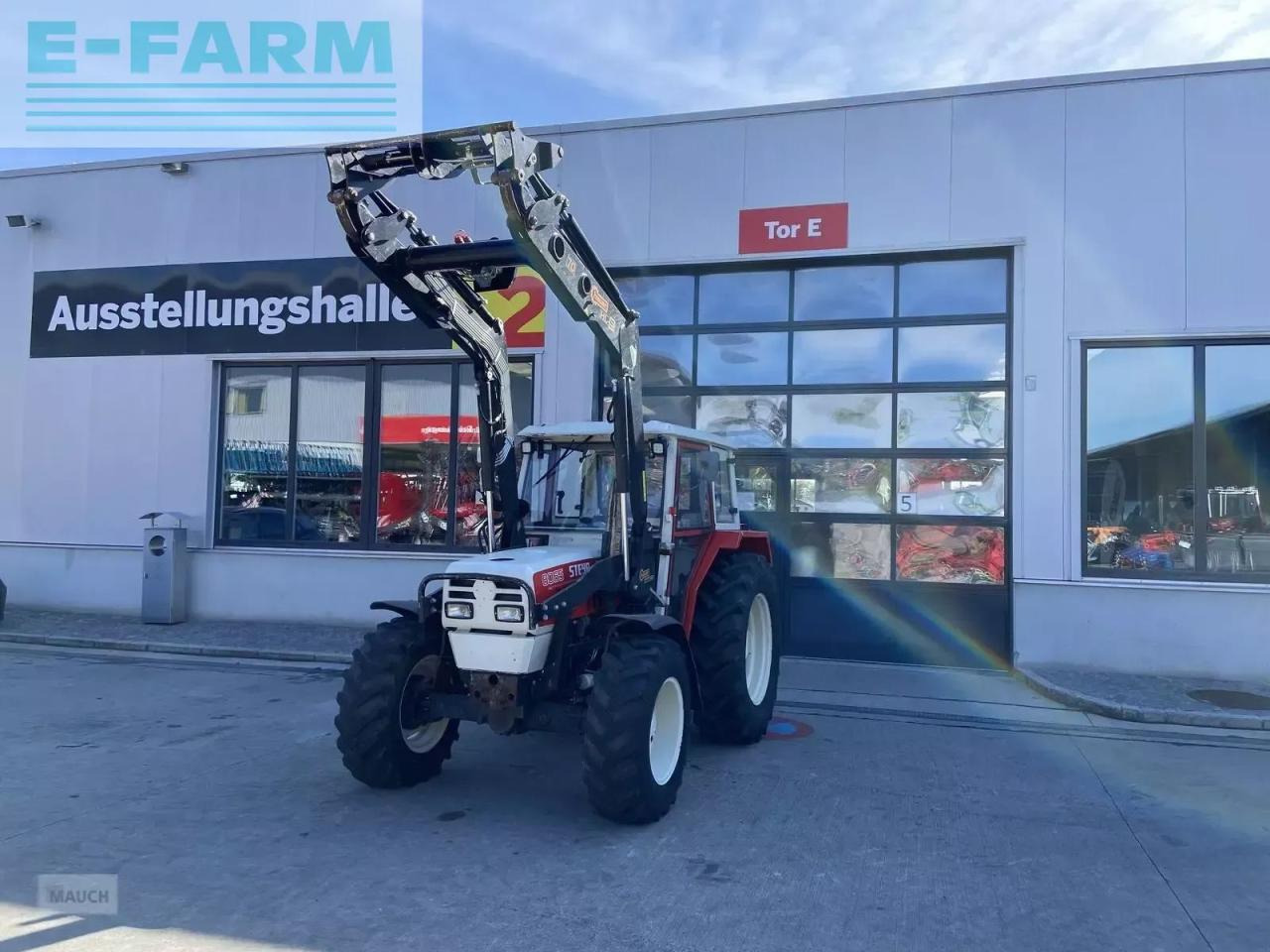Steyr 8065 - Tracteur agricole: photos 1 Steyr 8065 - Tracteur agricole: photos 1