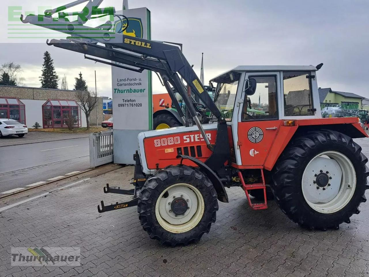 Steyr 8080 - Tracteur agricole: photos 1 Steyr 8080 - Tracteur agricole: photos 1