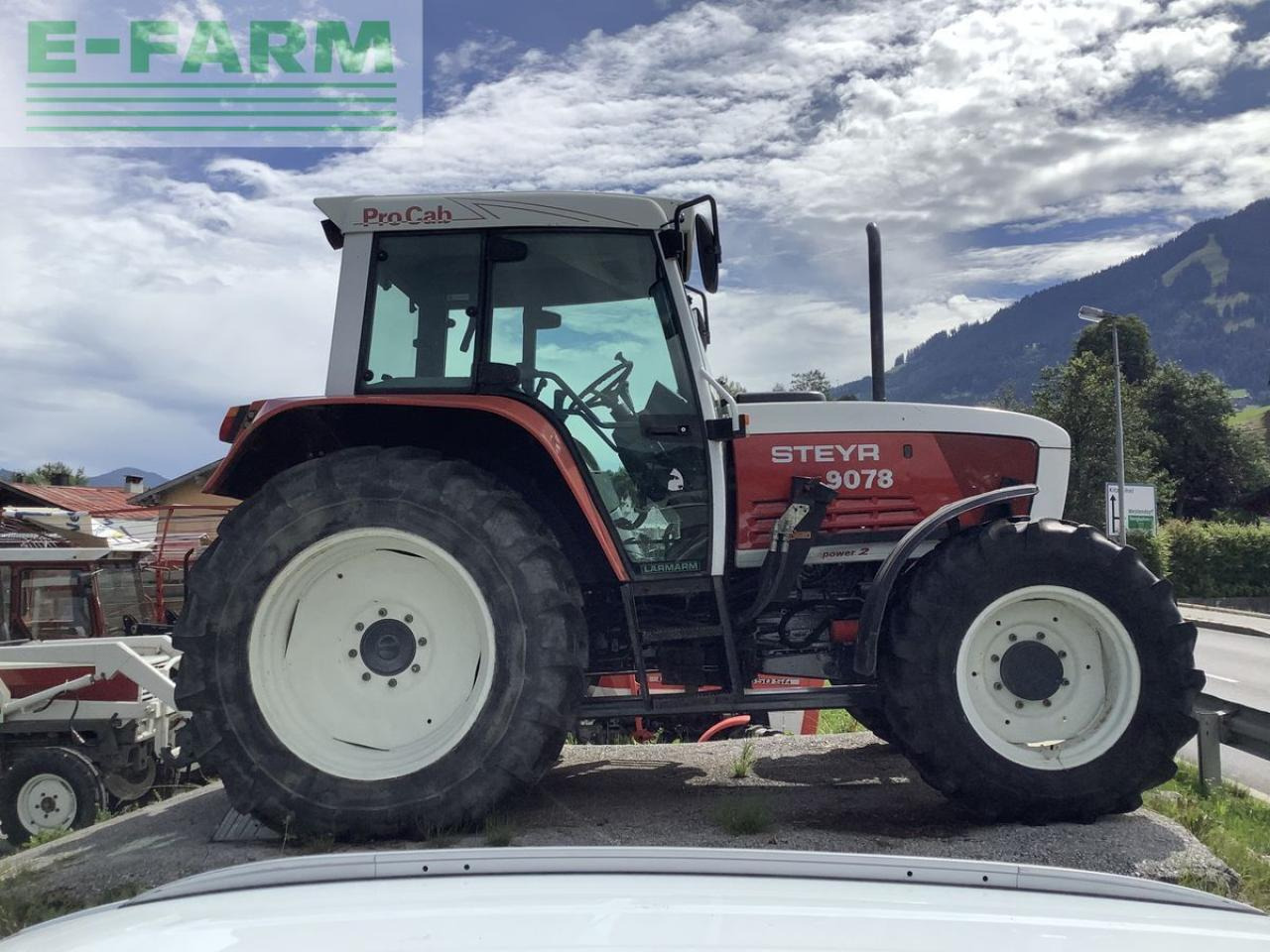Steyr 9078 a t - Tracteur agricole: photos 5 Steyr 9078 a t - Tracteur agricole: photos 5