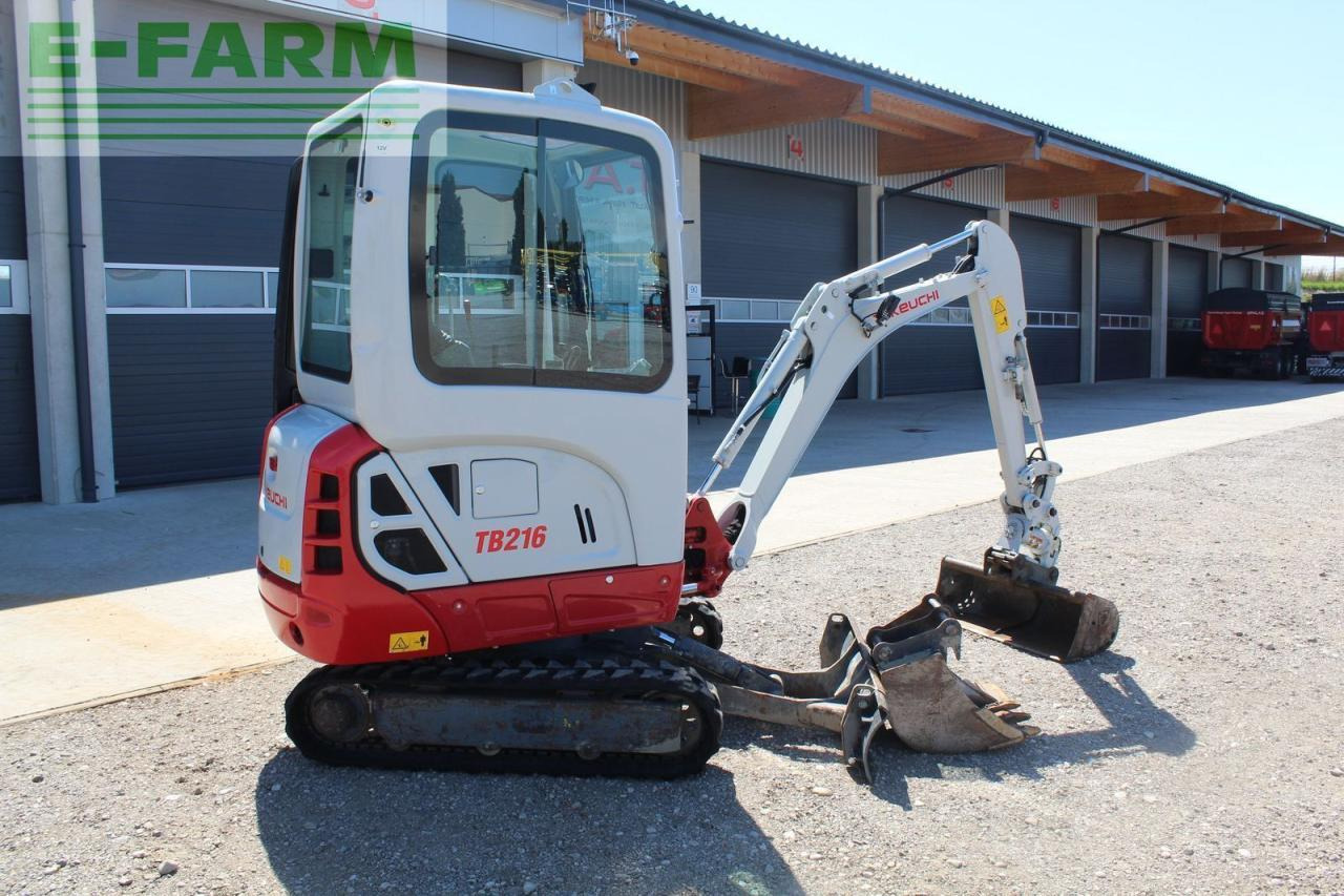 Takeuchi minibagger tb 216 mit powertilt - Mini pelle: photos 5 Takeuchi minibagger tb 216 mit powertilt - Mini pelle: photos 5