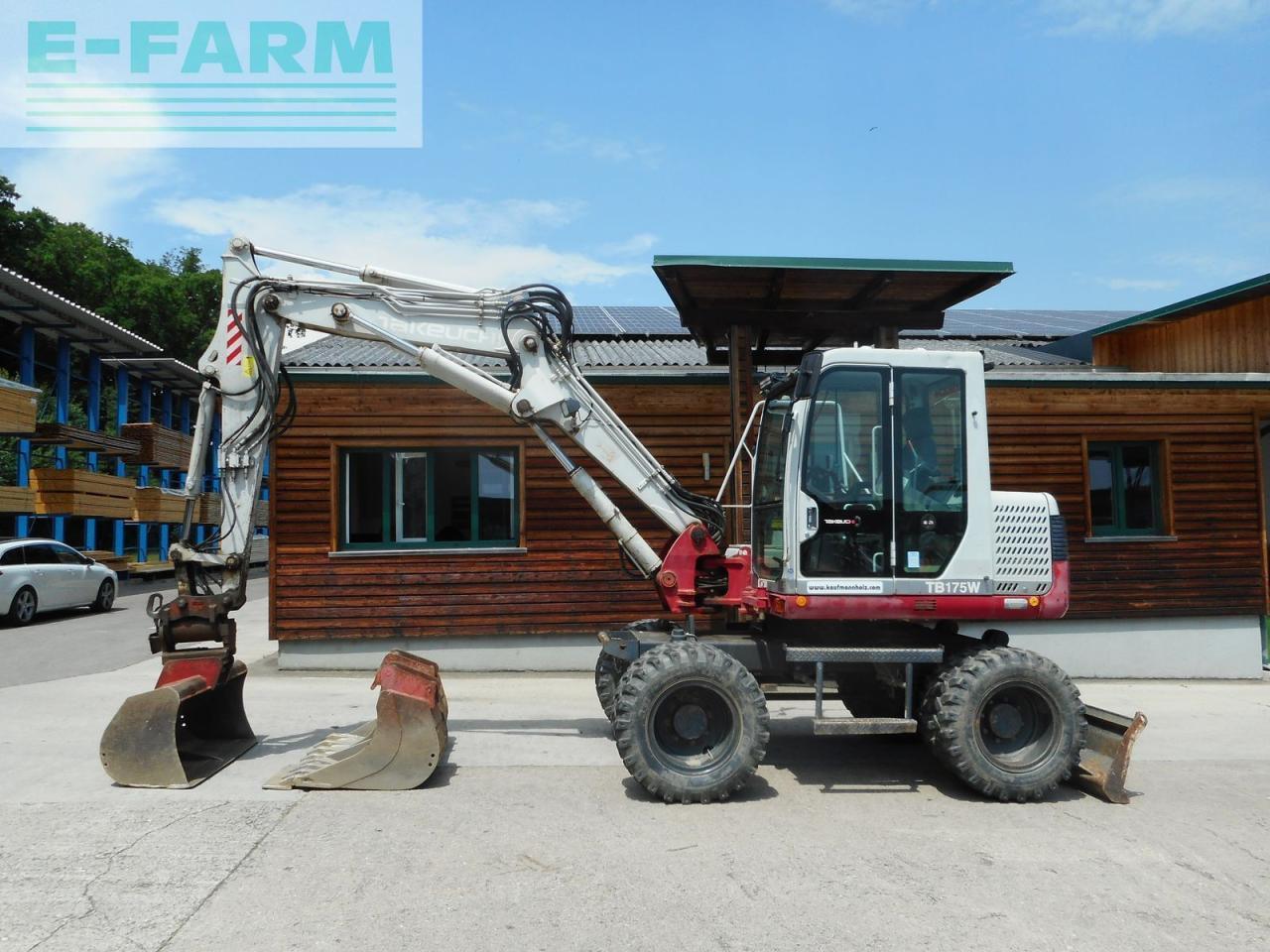 Takeuchi tb 175w mit powertilt + hydr. sw + 3 löffel - Mini pelle: photos 1 Takeuchi tb 175w mit powertilt + hydr. sw + 3 löffel - Mini pelle: photos 1