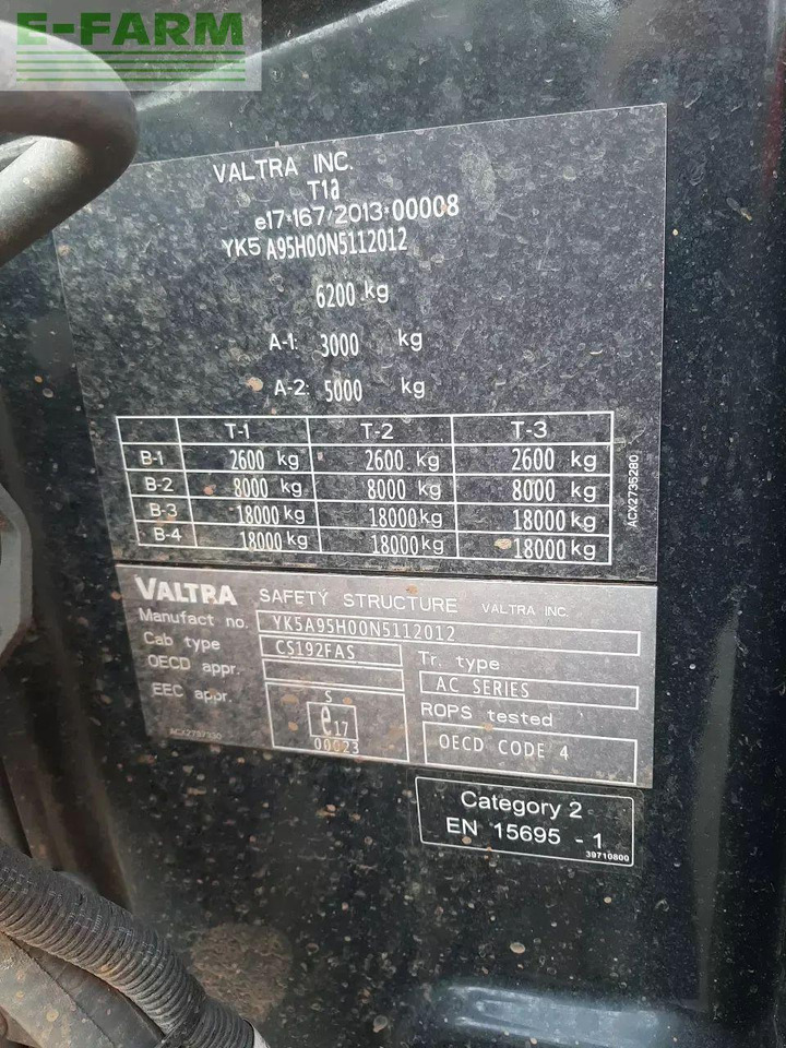 Valtra a 95 - Tracteur agricole: photos 4 Valtra a 95 - Tracteur agricole: photos 4