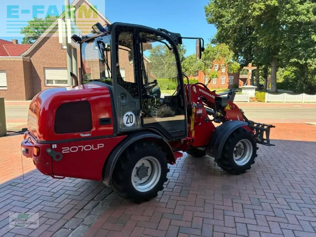 Weidemann 2070 cx lp - Chargeuse sur pneus: photos 4 Weidemann 2070 cx lp - Chargeuse sur pneus: photos 4