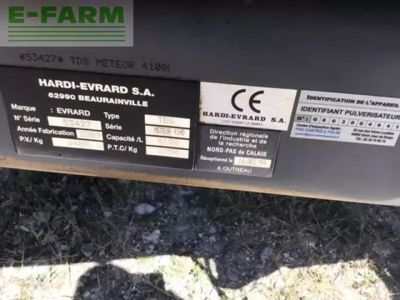 Meteor4100l - Pulvérisateur traîné: photos 5 Meteor4100l - Pulvérisateur traîné: photos 5