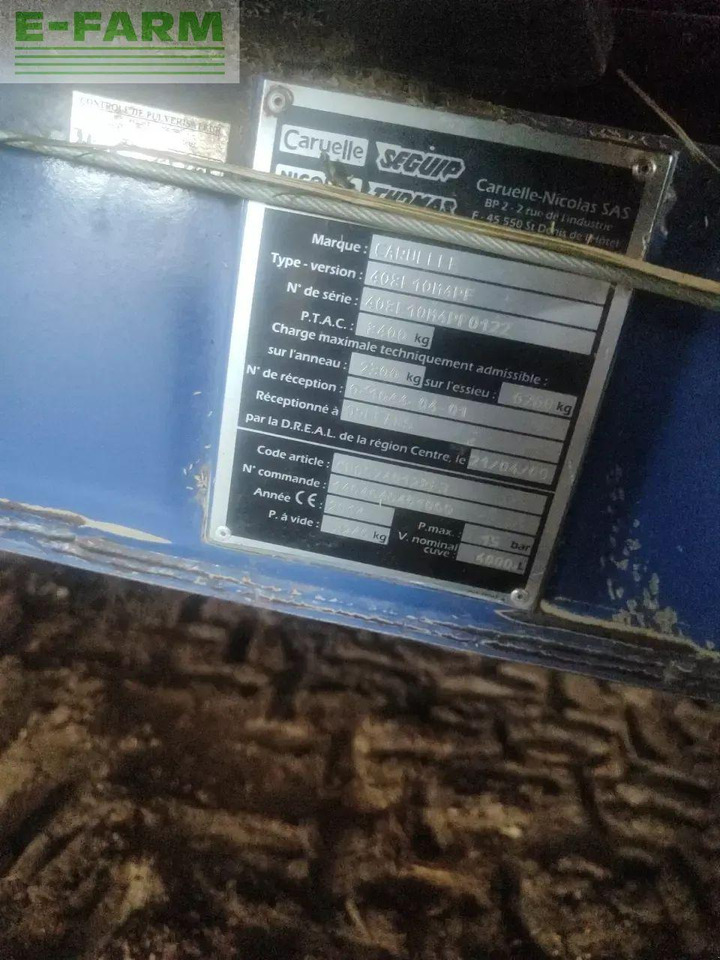 Olympia 400s - Pulvérisateur traîné: photos 5 Olympia 400s - Pulvérisateur traîné: photos 5