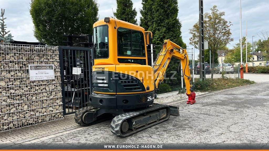 Hyundai Minibagger Robex 25 Z 9AK Powertilt Schnellw. MS03 - Mini pelle: photos 1 Hyundai Minibagger Robex 25 Z 9AK Powertilt Schnellw. MS03 - Mini pelle: photos 1