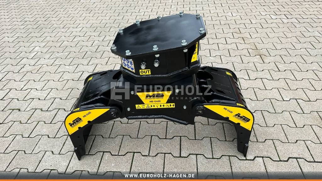 Sortiergreifer MB Crusher MB-G400 S4 2,4-4 t - Grappin pour Engins de chantier: photos 5 Sortiergreifer MB Crusher MB-G400 S4 2,4-4 t - Grappin pour Engins de chantier: photos 5