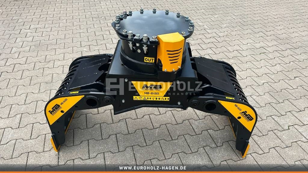 Sortiergreifer MB Crusher MB-G450 S4 3,5-5,5 t - Grappin pour Engins de chantier: photos 5 Sortiergreifer MB Crusher MB-G450 S4 3,5-5,5 t - Grappin pour Engins de chantier: photos 5