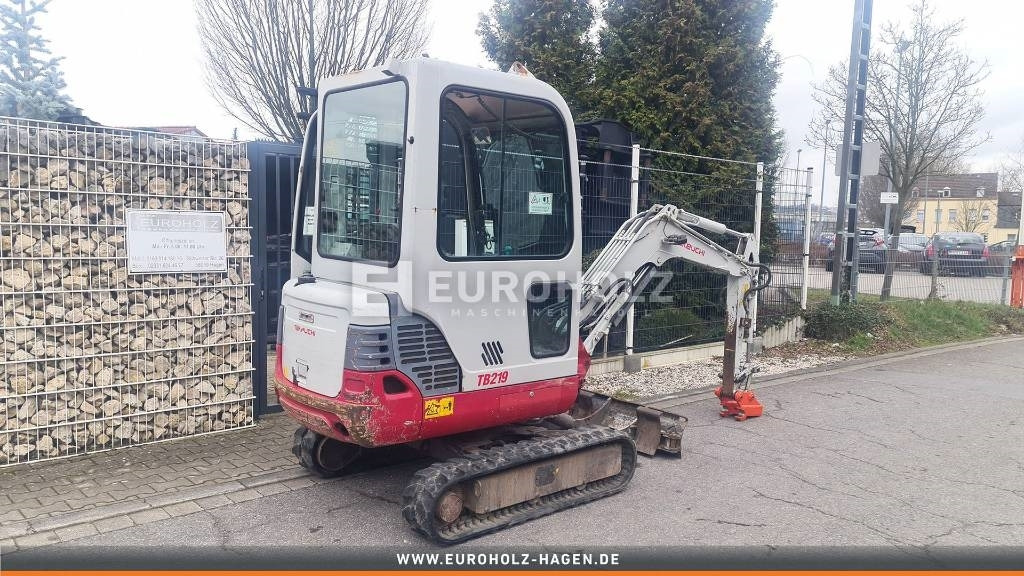 Takeuchi TB219, Minibagger mit neuem Schnellwechsler MS 03 - Mini pelle: photos 5 Takeuchi TB219, Minibagger mit neuem Schnellwechsler MS 03 - Mini pelle: photos 5