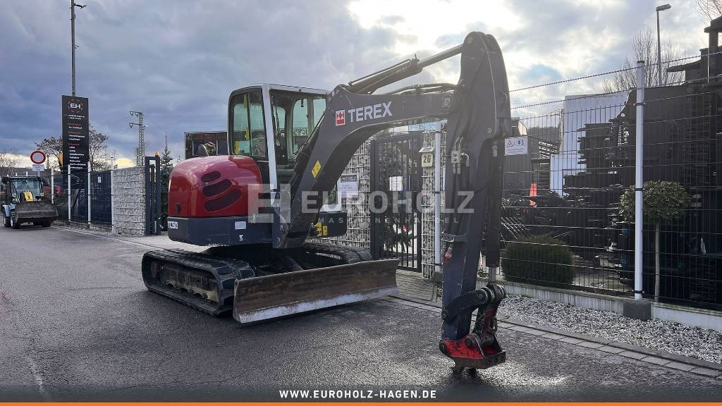 Mini pelle Terex Minibagger TC 50, Schnellwechsler MS03, Knickmatik: photos 8
