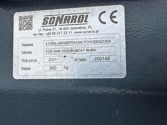 Big Schwergutschaufel 200 cm mit Bobcat Teleskoplader Aufnahme - Accessoire: photos 4 Big Schwergutschaufel 200 cm mit Bobcat Teleskoplader Aufnahme - Accessoire: photos 4