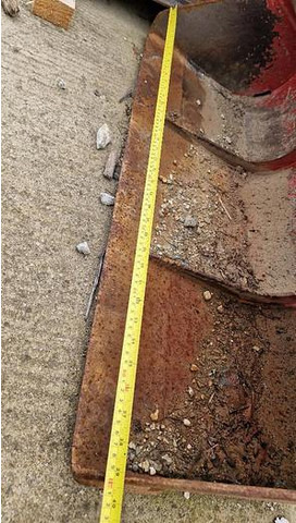 Big Böschungslöffel 100cm mit Lehnhoff MS01 Aufnahme - Godet: photos 4 Big Böschungslöffel 100cm mit Lehnhoff MS01 Aufnahme - Godet: photos 4