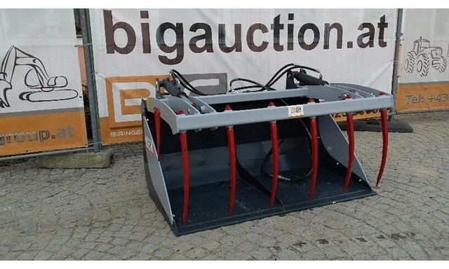 Krokodilschaufel 210 cm zu Bobcat Teleskoplader Aufnahme - Chariot télescopique: photos 1 Krokodilschaufel 210 cm zu Bobcat Teleskoplader Aufnahme - Chariot télescopique: photos 1