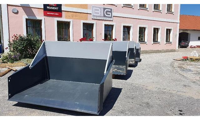 Schwerlast Transportbox / Kippmulde 180 cm mit 3 Punkt- & Euro Aufnahme - Tracteur routier: photos 5 Schwerlast Transportbox / Kippmulde 180 cm mit 3 Punkt- & Euro Aufnahme - Tracteur routier: photos 5