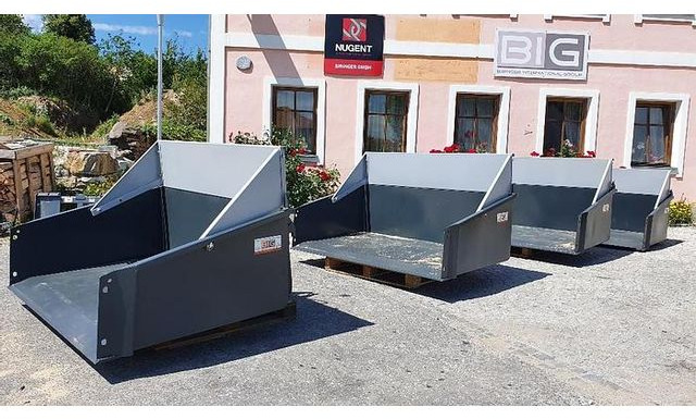 Schwerlast Transportbox / Kippmulde 180 cm mit 3 Punkt- & Euro Aufnahme - Tracteur routier: photos 4 Schwerlast Transportbox / Kippmulde 180 cm mit 3 Punkt- & Euro Aufnahme - Tracteur routier: photos 4