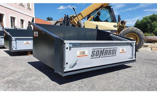 Schwerlast Transportbox / Kippmulde 180 cm mit 3 Punkt- & Euro Aufnahme - Tracteur routier: photos 1 Schwerlast Transportbox / Kippmulde 180 cm mit 3 Punkt- & Euro Aufnahme - Tracteur routier: photos 1