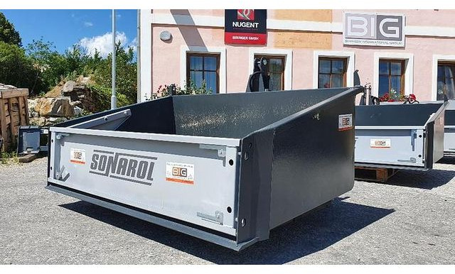 Schwerlast Transportbox / Kippmulde 180 cm mit 3 Punkt- & Euro Aufnahme - Tracteur routier: photos 2 Schwerlast Transportbox / Kippmulde 180 cm mit 3 Punkt- & Euro Aufnahme - Tracteur routier: photos 2