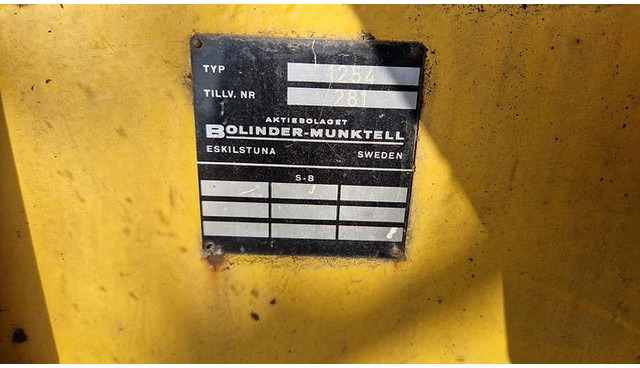 Volvo BM 1254 Oltimer Radlader en crédit-bail Volvo BM 1254 Oltimer Radlader: photos 12