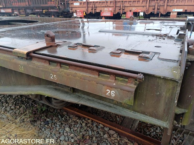 Wagon plat intermodal type Sggnss – modèle 6432B0-4, 72 pieds - 2003 (ref 1173) - Autre matériel: photos 4 Wagon plat intermodal type Sggnss – modèle 6432B0-4, 72 pieds - 2003 (ref 1173) - Autre matériel: photos 4