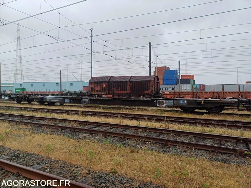 Wagon plat intermodal type Sggnss – modèle 6432B0-4, 72 pieds - 2003 (ref 1231) - Autre matériel: photos 3 Wagon plat intermodal type Sggnss – modèle 6432B0-4, 72 pieds - 2003 (ref 1231) - Autre matériel: photos 3