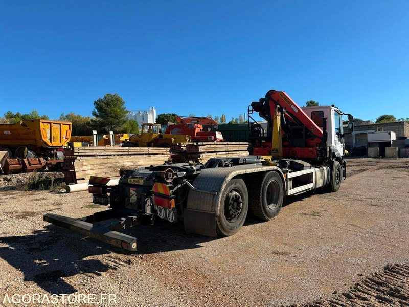 CAMION POLYBENNE GRUE IVECO MOTEUR HS - 390000km - 2014 - Camion ampliroll: photos 5 CAMION POLYBENNE GRUE IVECO MOTEUR HS - 390000km - 2014 - Camion ampliroll: photos 5