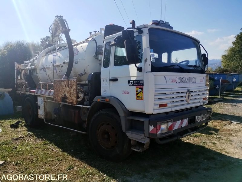 Camion 19t Hydrocureur Renault G300 Maxter – équipement Huwer - Camion hydrocureur: photos 1 Camion 19t Hydrocureur Renault G300 Maxter – équipement Huwer - Camion hydrocureur: photos 1