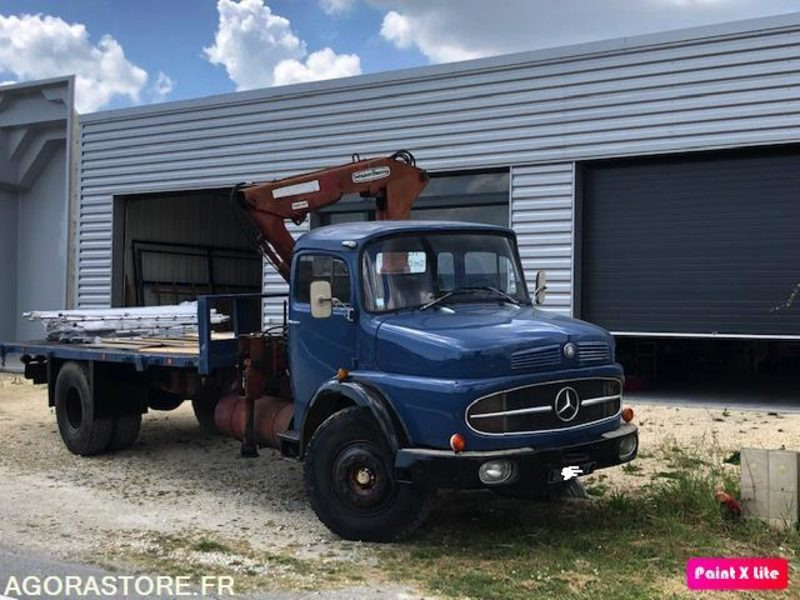 MERCEDES L 1918 PLATEAU GRUE - 128 000km - BON ETAT - NOMBREUX TRAVAUX EFFECTUES - Camion: photos 2 MERCEDES L 1918 PLATEAU GRUE - 128 000km - BON ETAT - NOMBREUX TRAVAUX EFFECTUES - Camion: photos 2