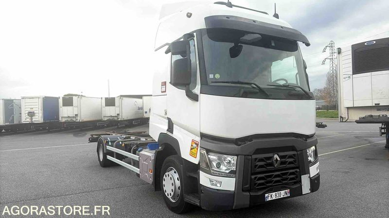 Renault T460 Porte-caisses mobiles - 2019 - 614770kms - FK-830-JN - Camion: photos 1 Renault T460 Porte-caisses mobiles - 2019 - 614770kms - FK-830-JN - Camion: photos 1