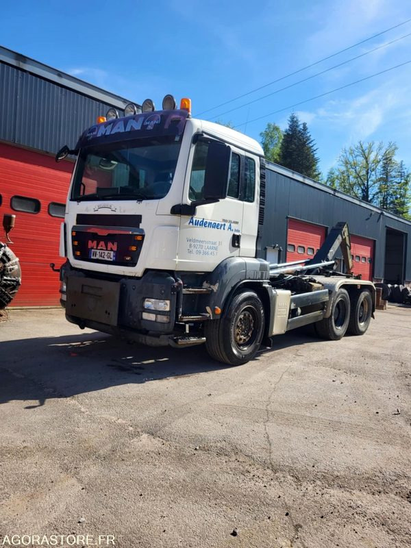 Camion ampliroll man tgs 33 400 - 827 000 KMS - 2009 - Camion ampliroll: photos 3 Camion ampliroll man tgs 33 400 - 827 000 KMS - 2009 - Camion ampliroll: photos 3