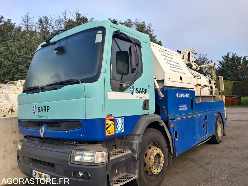 Hydrocureur Huwer/Renault 19T CP085NW (VENTE UNIQUEMENT EXPORT) - Camion hydrocureur: photos 5 Hydrocureur Huwer/Renault 19T CP085NW (VENTE UNIQUEMENT EXPORT) - Camion hydrocureur: photos 5